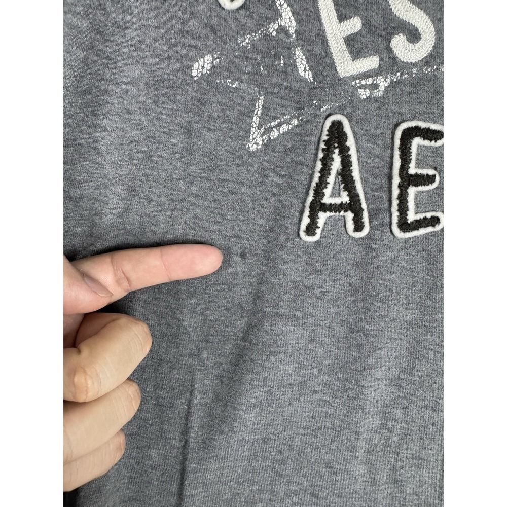 Vintage Aeropostale T-Shirt Spell Out Logo Embroidered Mens Large Y2K New‎ York - Picture 12 of 15